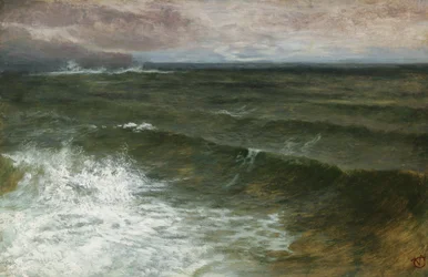 Lannacombe Bay, punkt początkowy w oddali